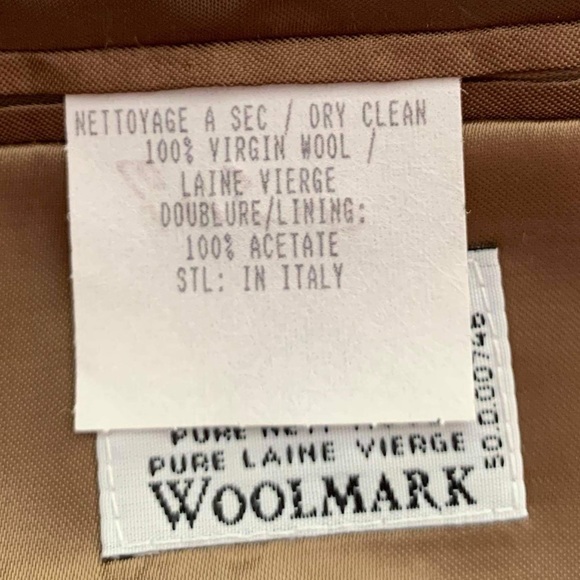 Vintage Oversized 100% Wool Blazer - Picture 5 of 6